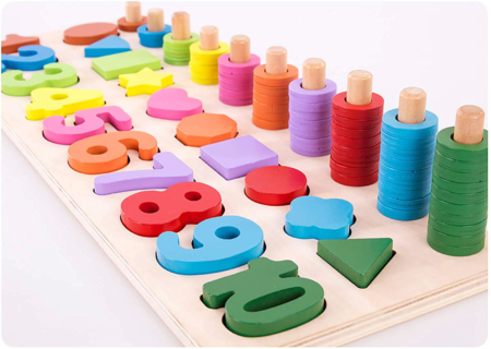 math number tool - montessori math learning shapes and numbers