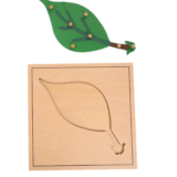 montessori wooden leaf puzzle houston texas