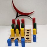 montessori shapes ladder puzzle