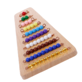 Montessori Beads Stairs 1 to 10 counting beads