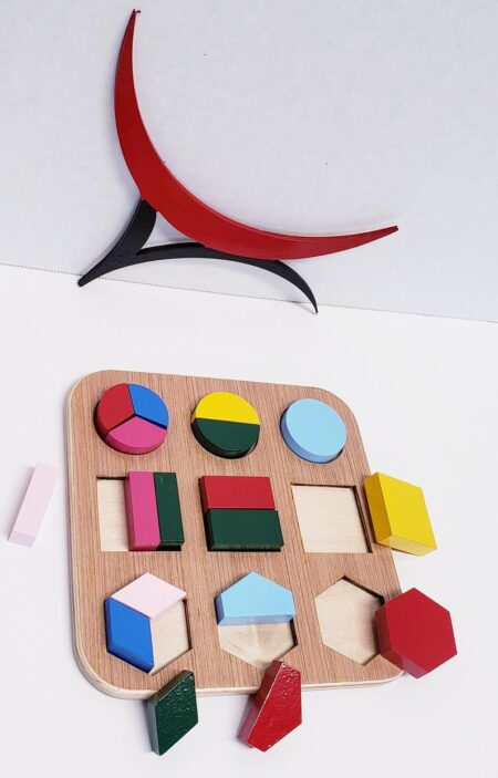 montessori chunky shapes puzzle