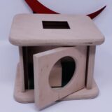 Montessori shape sorter imbucare box