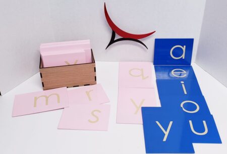 montessori wooden sandpaper letters lowercase