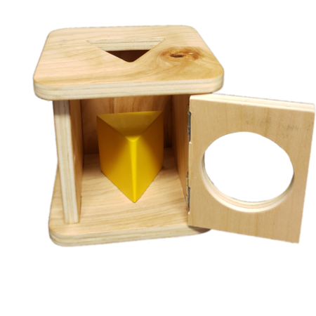 montessori imbucare box with triangle prism houston texas