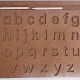 montessori lowercase letters tracing board houston tx