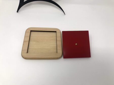 montessori square single shape puzzle
