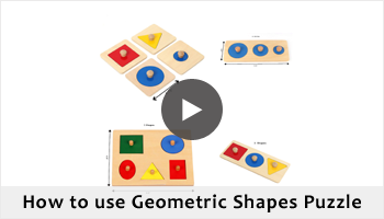 how to use geometric shapes puzzle