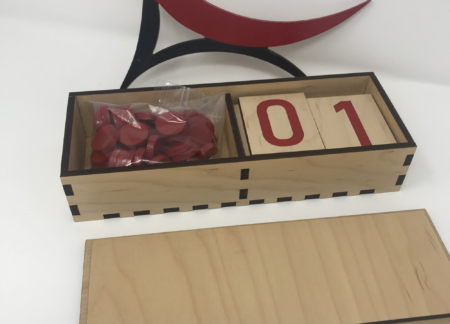 Montessori Number Cards with Box