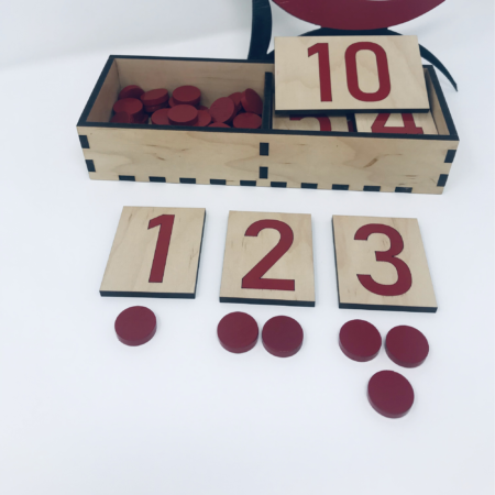 Montessori Number Cards and Counters
