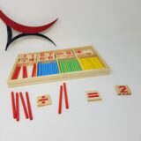 montessori preschool counting spindles
