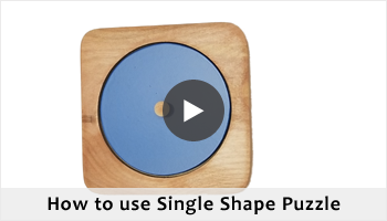 How to use single shape puzzle