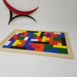 wooden brain teaser jigsaw puzzle