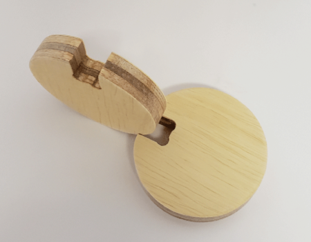 wooden interlocking discs for infants