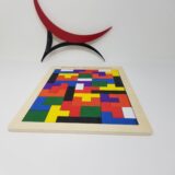 wooden puzzle pattern blocks