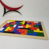 wooden tangram puzzle