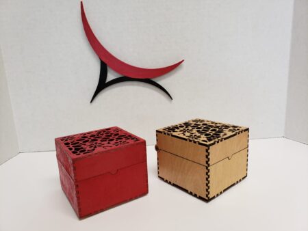 wooden designer gift box