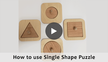 how to use single shapes puzzle
