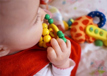introduce montessori materials to infants