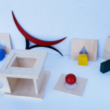 Montessori Imbucare Box - 6 in 1 prisms