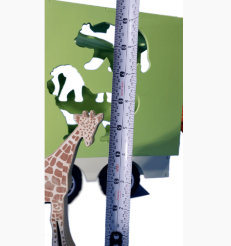 wooden giraffe
