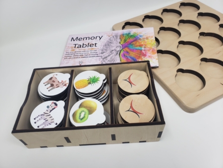 memory tablet with box