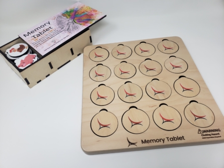 wooden memory tablet