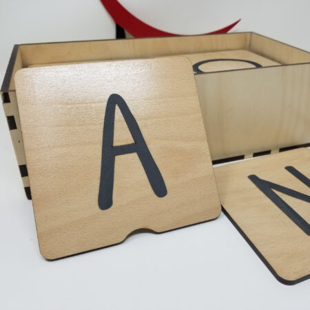 montessori wooden alphabets