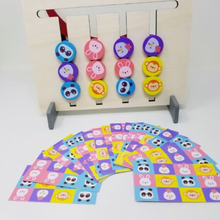 Colorful animal puzzle toy