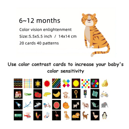 red contrast vision cards stimulation cards for toddlers stimulation cards for infants red white black cards toddler contrast cards