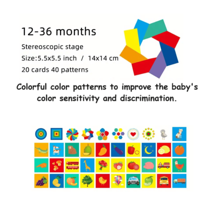 early learning cards visual perception development card visual stimulation development card stimulation cards for toddlers