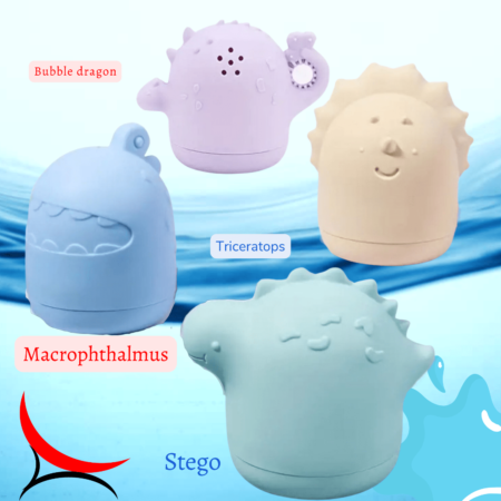 eco-friendly non-toxic baby bath toys silicone bath toys for infants
